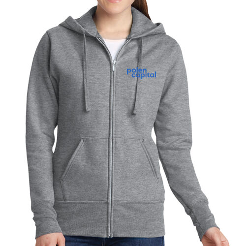 LC - Women's Core Fleece Full Zip Hooded Sweatshirt Thumbnail